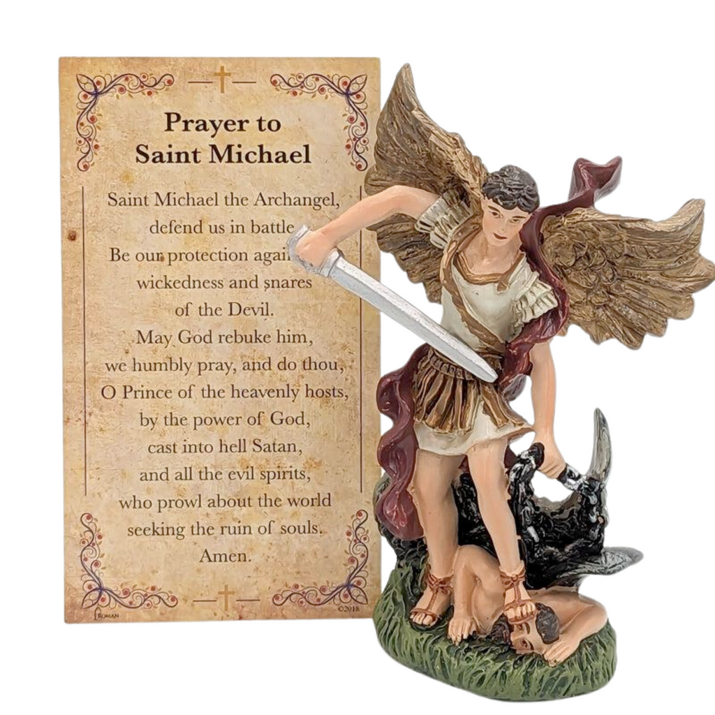 Michael - St. Michael Statue 3.5"H