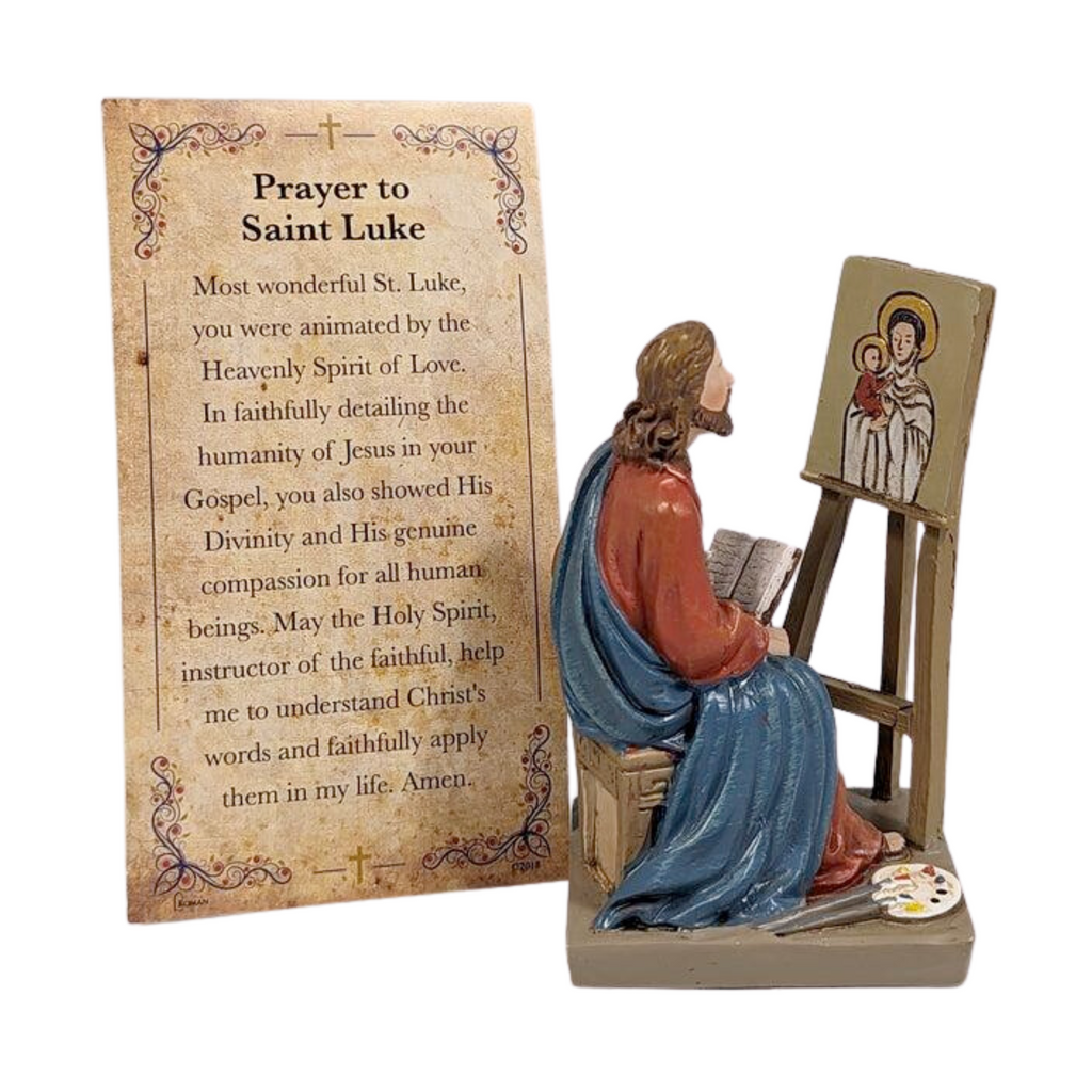 Luke - St. Luke Evangelist Statue 3"H