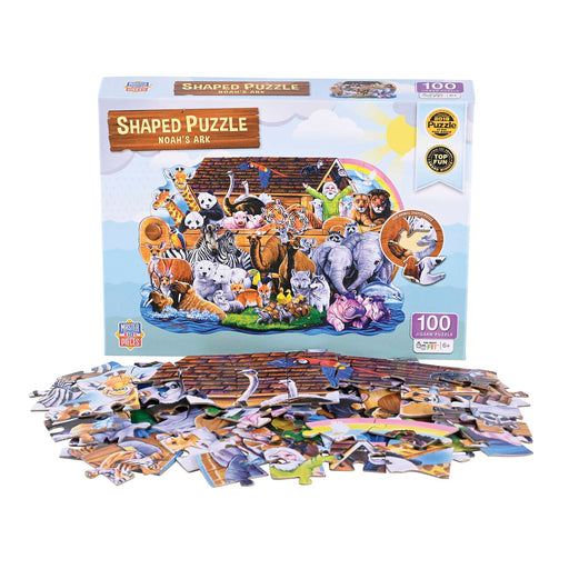Noah’s Ark Shaped Jigsaw Puzzle, 100 Pieces