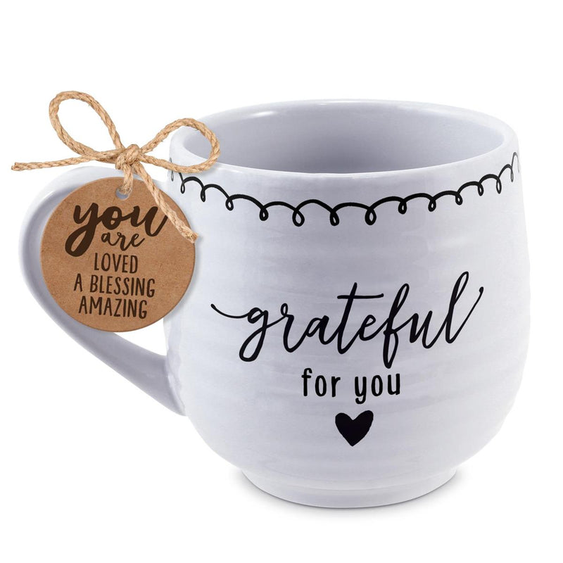 Coffeecup ArtisanDoodles Grateful 18Oz