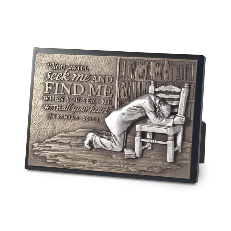 Moments of Faith Praying Man Plaque — Dicksons product photo