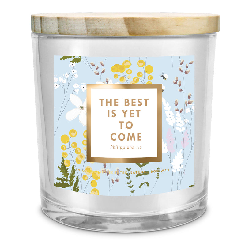 The Best Is Yet to Come Soy Candle, 13 oz