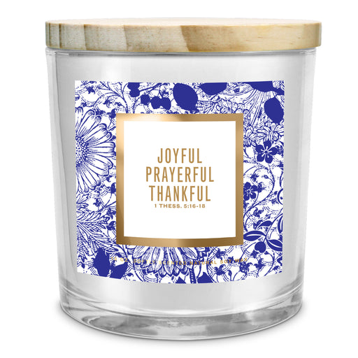 Be Joyful and Prayerful Soy Candle, 13 oz
