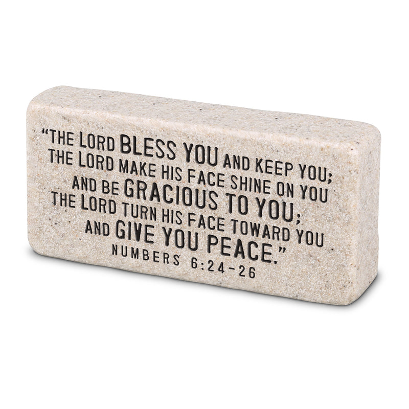 Blessed Tabletop Scripture Block, 2 1/4″
