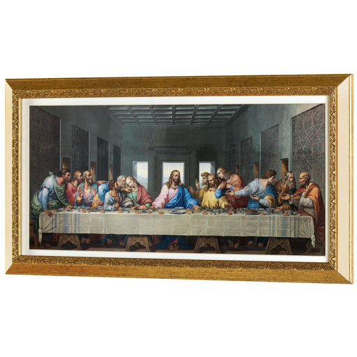 The Last Supper Matted Wall Art in Gold-Tone Frame