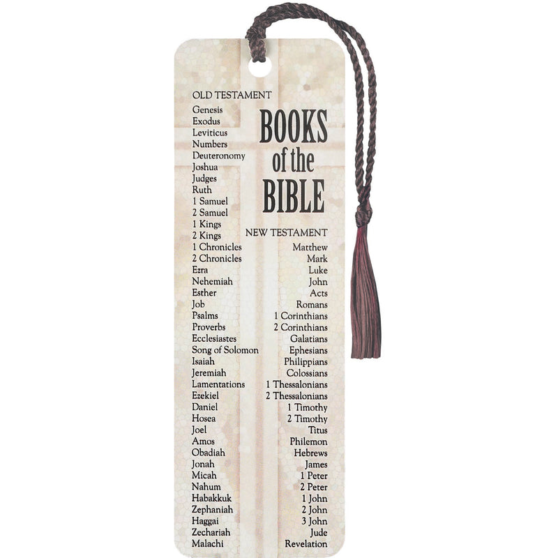 Books of the Bible Tassel Bookmark