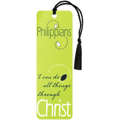 I Can Do All Things through Christ Tassel Bookmark