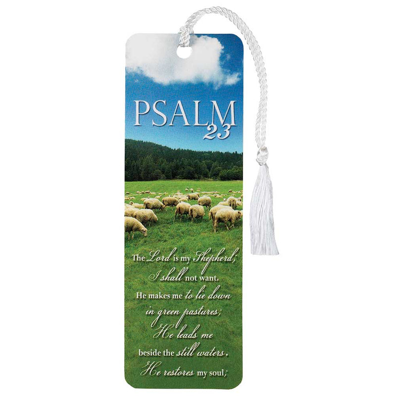 Psalm 23 Meadow Tassel Bookmark