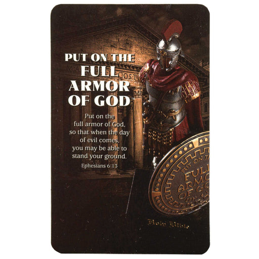 Full Armor of God Ephesians 6 Pocket Card