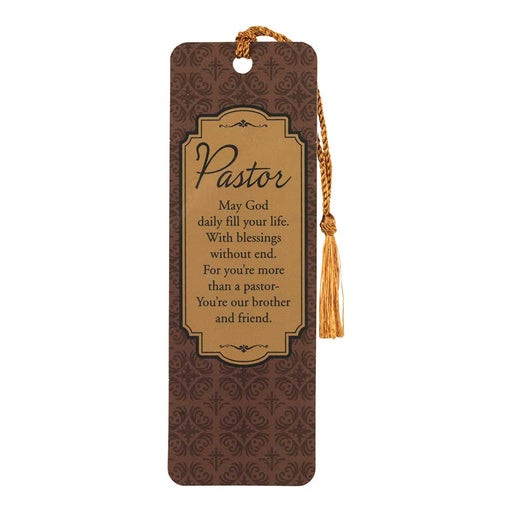 Pastor Appreciation Tassel Bookmark