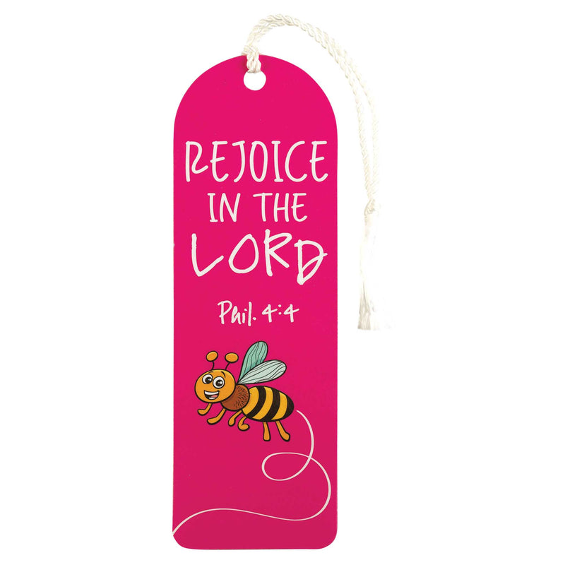 Rejoice in the Lord Philippians 4:4 Tassel Bookmark