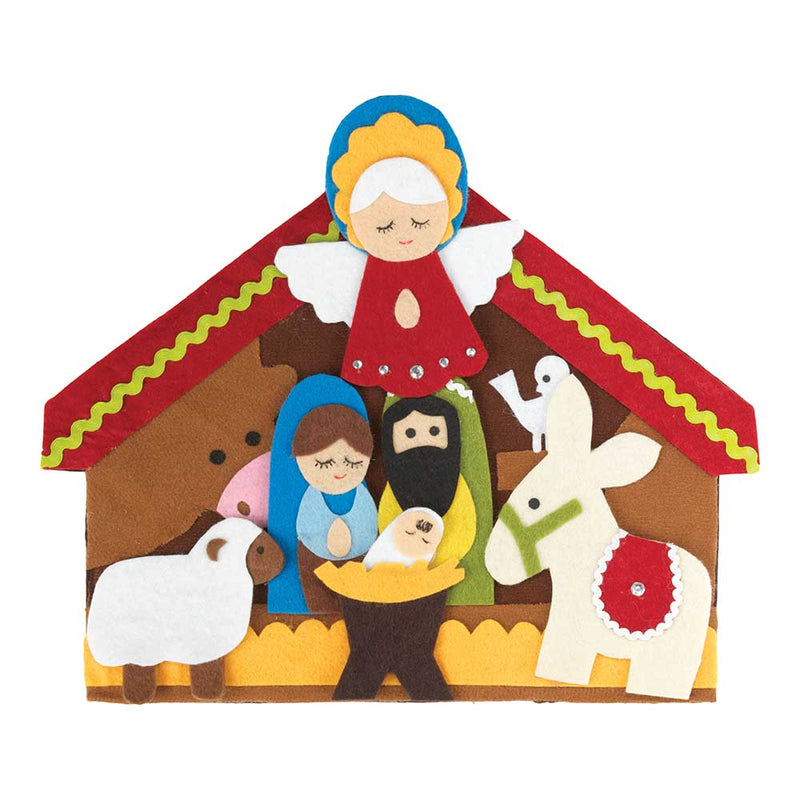 Children’s Fabric Nativity Set, 7 Pieces