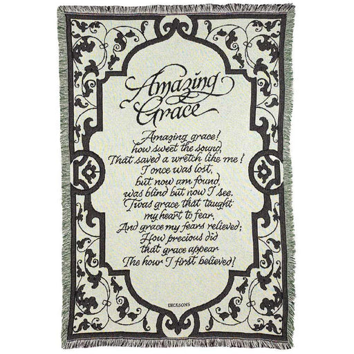 Amazing Grace Afghan Throw — Dicksons product photo