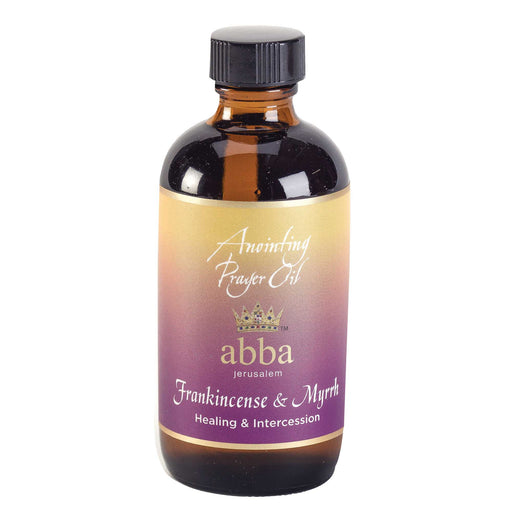 Abba Frankincense and Myrrh Anointing Prayer Oil, 4 oz