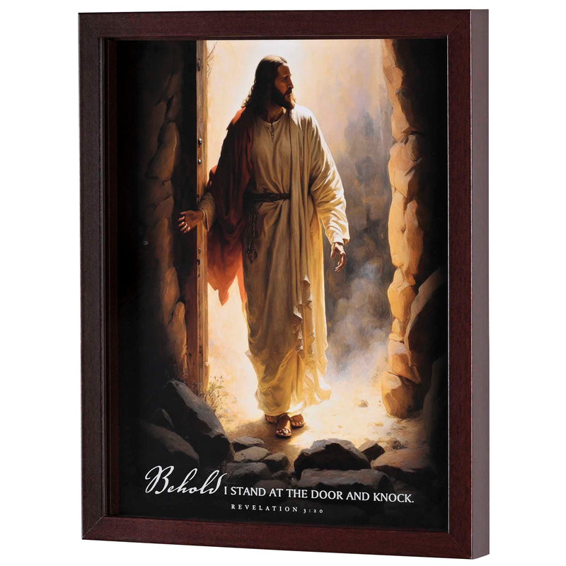 Christ at Heart’s Door Revelation 3:20 Framed Art