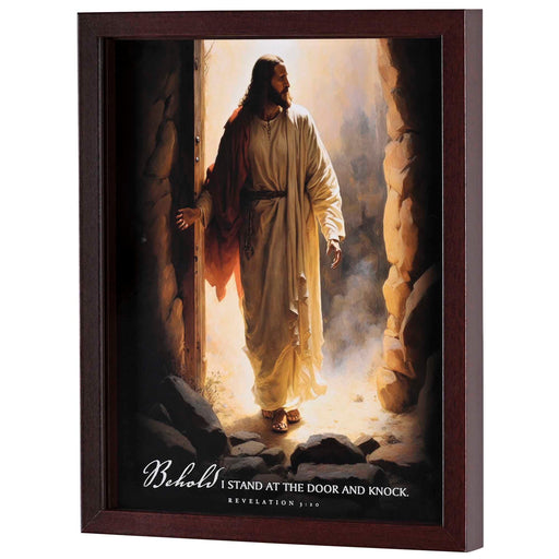Christ at Heart’s Door Revelation 3:20 Framed Art