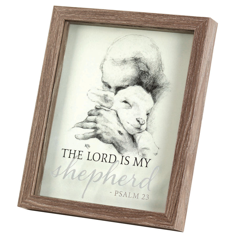 The Lord Is My Shepherd Psalm 23 Framed Art
