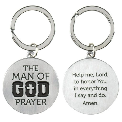 The Man of God Prayer Zinc-Alloy Keyring