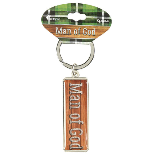 Man of God Ephesians 6:10 Zinc-Alloy Keytag