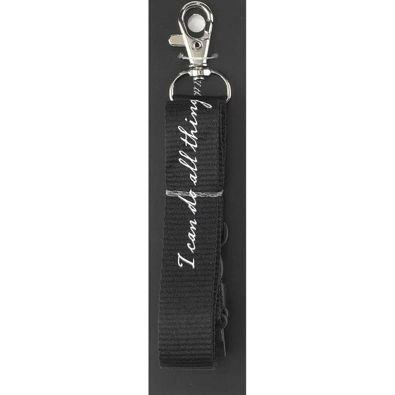 Philippians 4:13 Polyester Lanyard, 31″