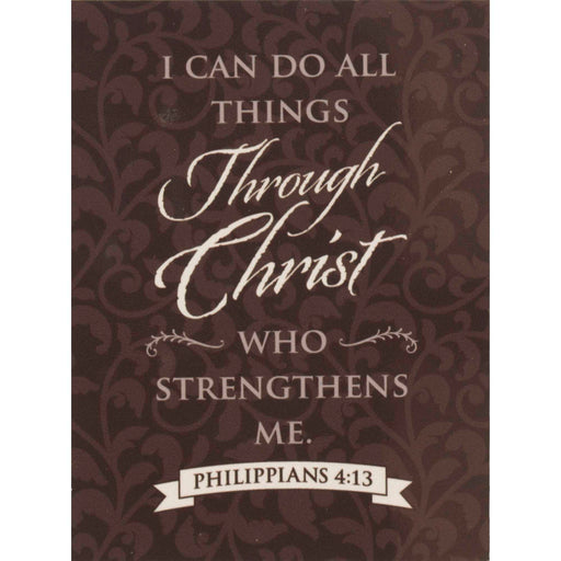 I Can Do All Things Philippians 4:13 Hardboard Magnet