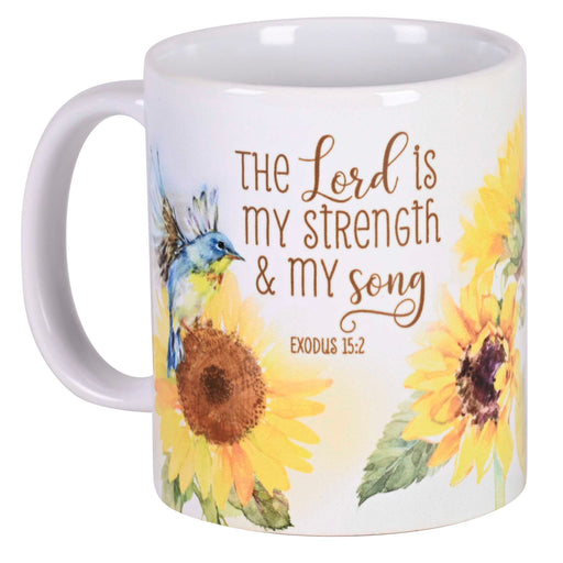 The Lord Is My Strength and My Song Ceramic Mug, 11 oz