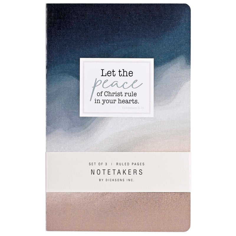 Peace of Christ Notebook Set, 3 Books