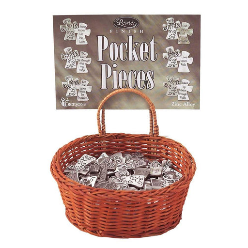 Zinc Cross Coin Pocket Reminder — Dicksons product photo