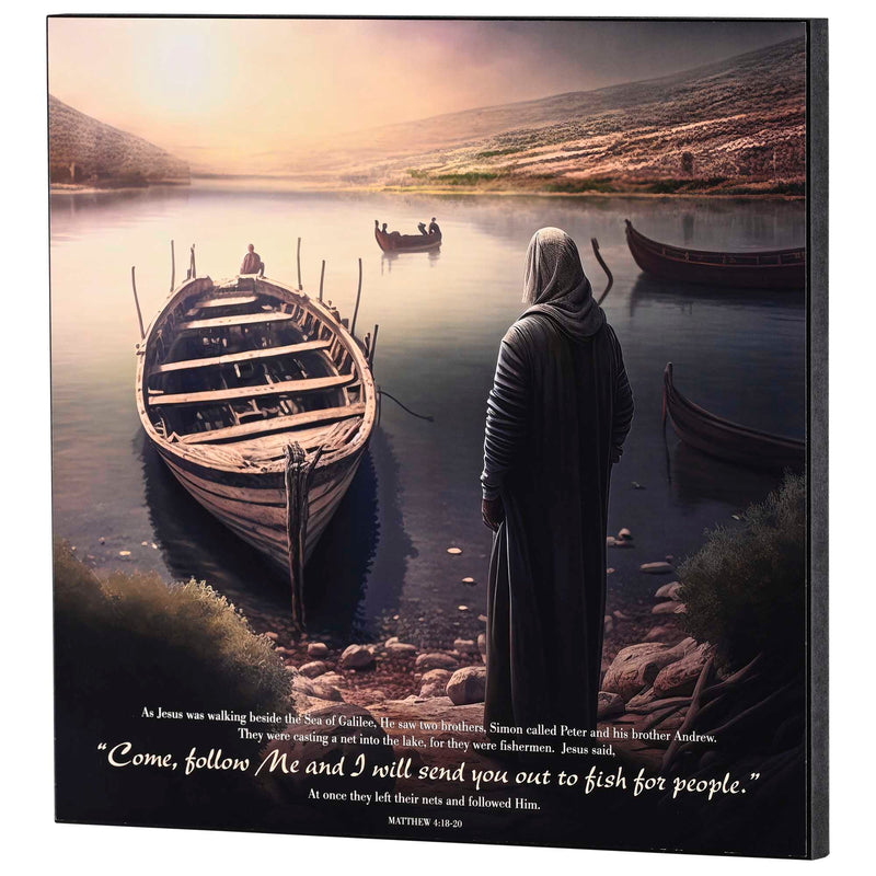 Jesus Calls His First Disciples Wall Plaque