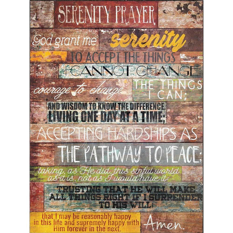 Serenity Prayer Plaque, 12 x 16 Inches — Dicksons product photo