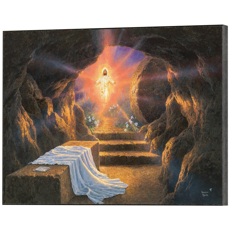 Jesus at the Empty Tomb Wall Plaque