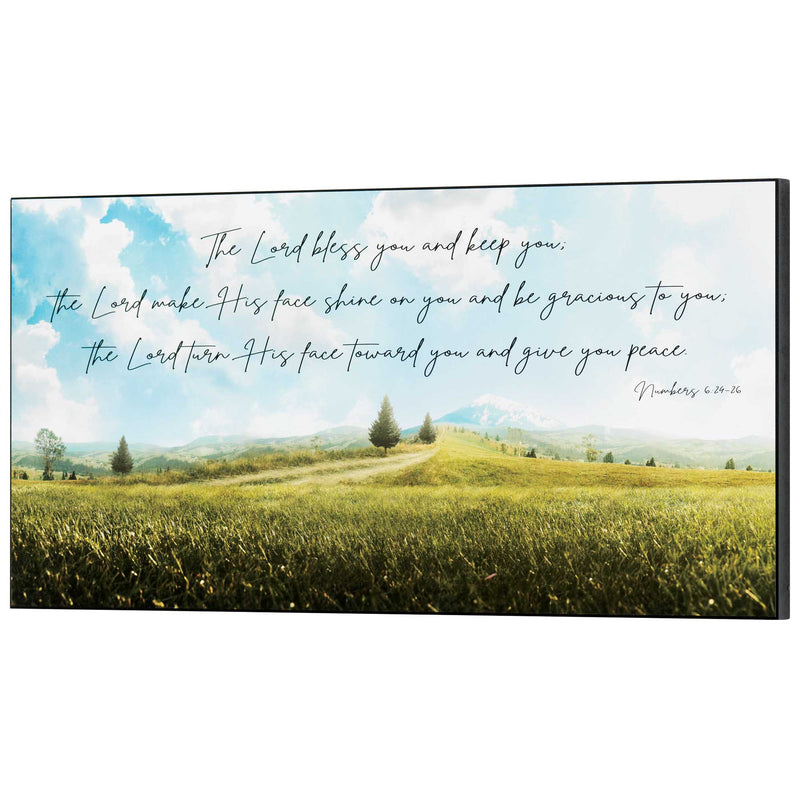 The Lord Bless You Numbers 6:24–26 Wall Plaque