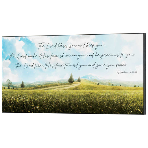 The Lord Bless You Numbers 6:24–26 Wall Plaque