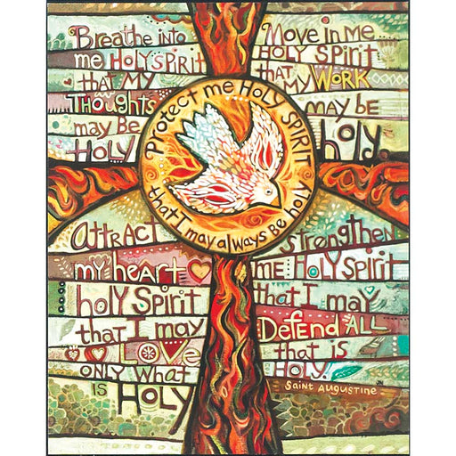 Protect Me Holy Spirit by Jen Norton Wall Plaque