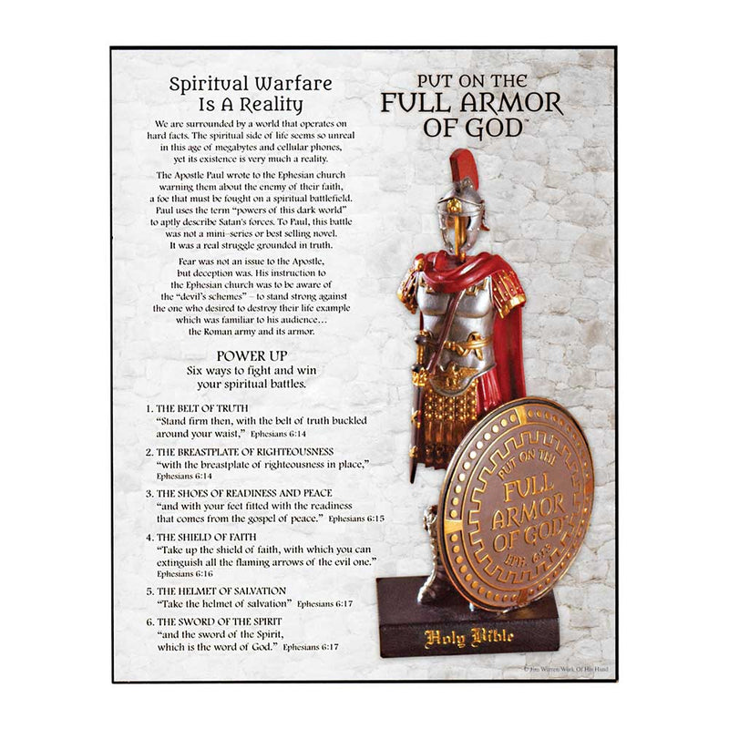 Full Armor of God Scripture Wall Plaque