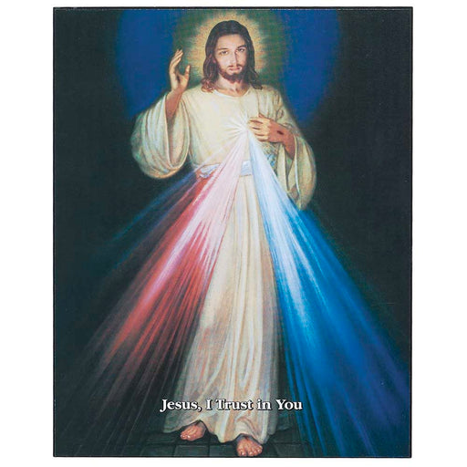 Divine Mercy Jesus I Trust in You Wall Plaque