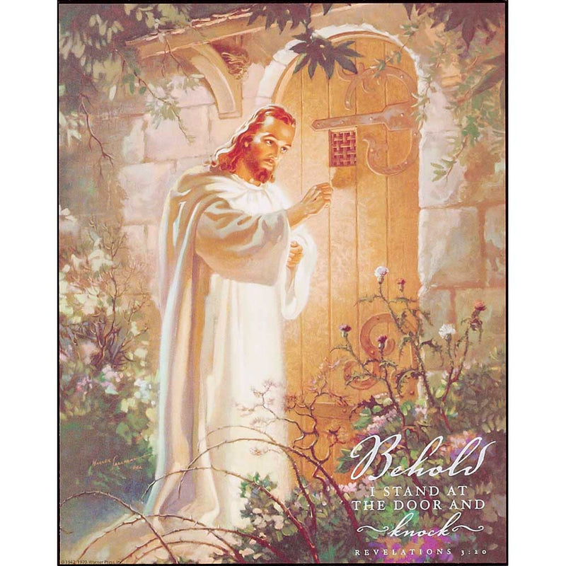 Christ at Heart’s Door by Warner Sallman Wall Plaque