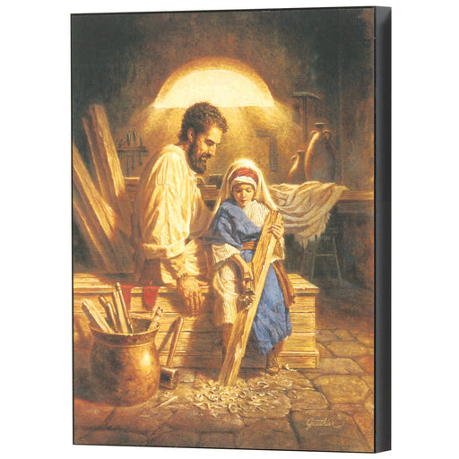 Father and Son by Corbert Gauthier Wall Plaque