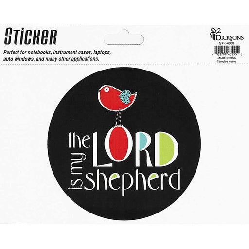 The Lord Is My Shepherd Christian Auto Decal