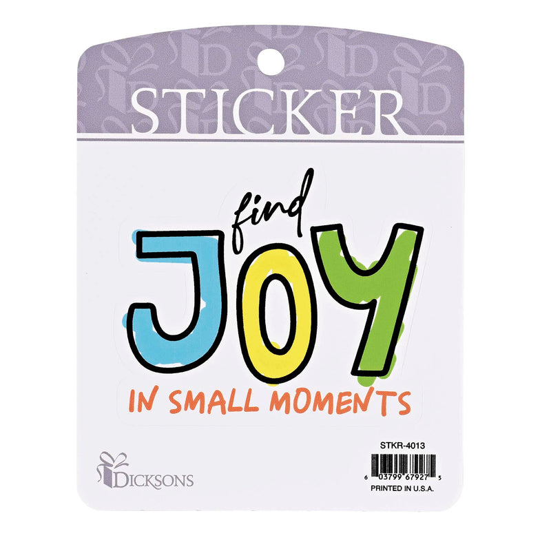 Find Joy in Small Moments Sticker