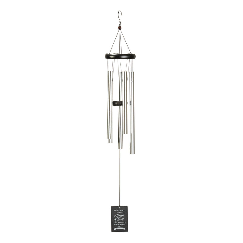 Philippians 4:13 Christian Wind Chime, 35 Inches