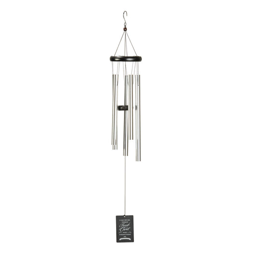 Philippians 4:13 Christian Wind Chime, 35 Inches