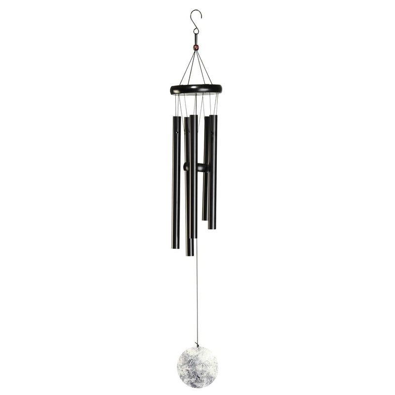 Psalm 91 Eagle and Cross Wind Chime, 35 Inches