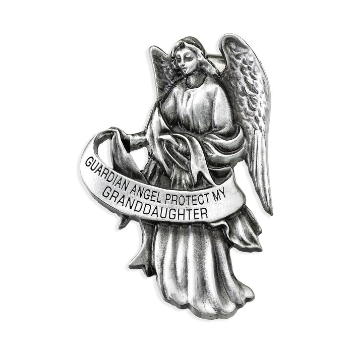 Guardian Angel Visor Clip "Protect My Granddaughter"