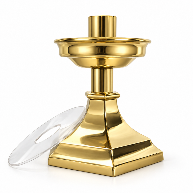 Brass Candlestick – 6 × 7 Inches | Ziegler