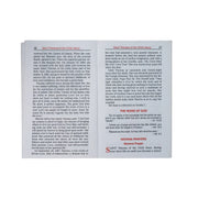 Book page with text about Saint Therese of the Child Jesus on a white background