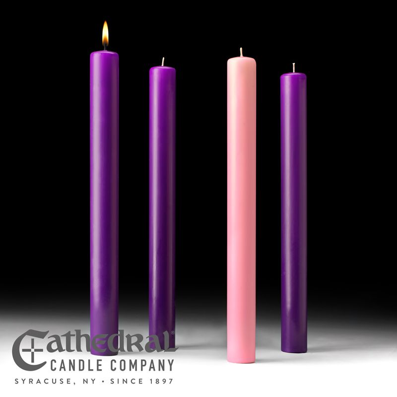 Advent Candles 1 1/2" x 16"