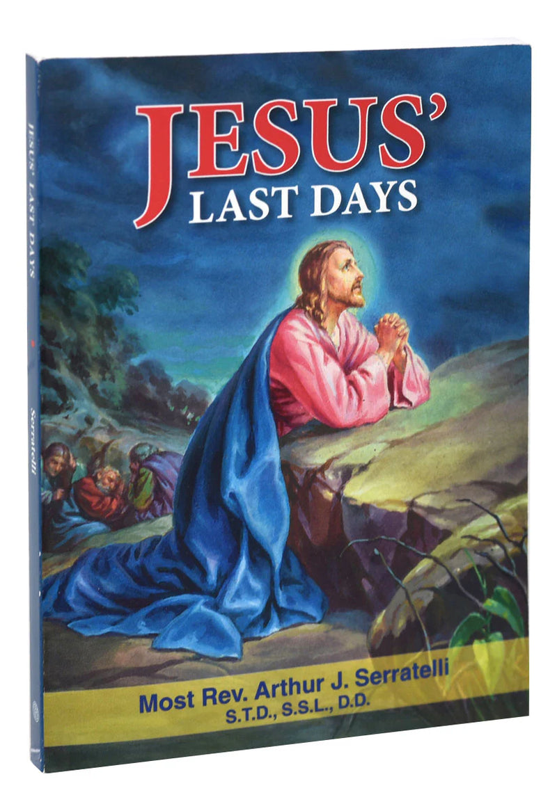 Book cover of 'Jesus' Last Days' with a religious scene on the cover