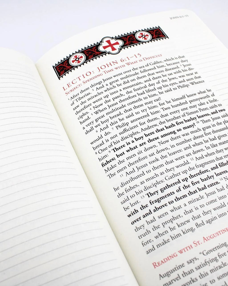 Lectio Divina: Gospel of John with St. Augustine | Tan Books