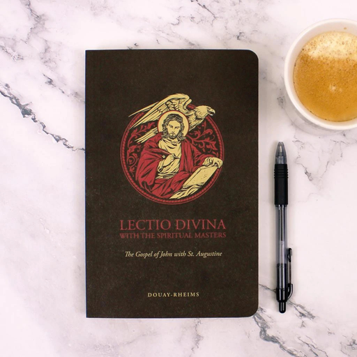 Lectio Divina book on a marble surface